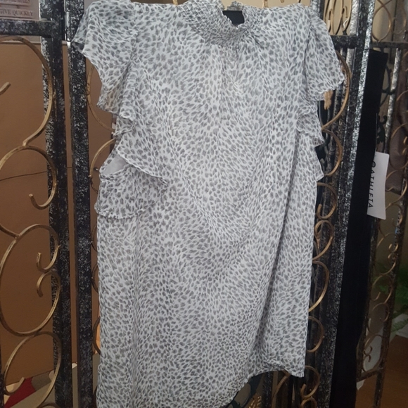 1.State Print Blouse size xsmall - Picture 6 of 8